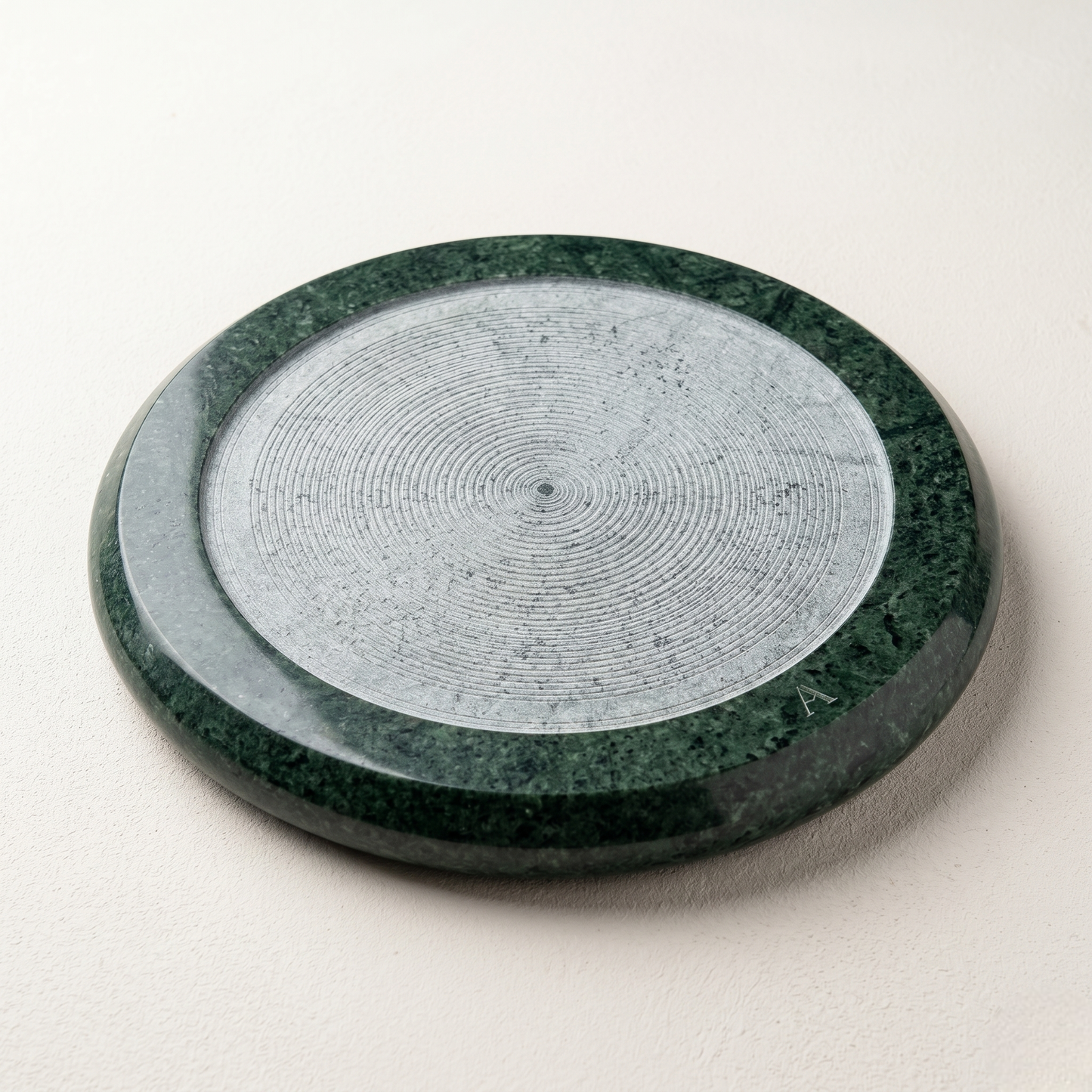 Green Granite Chakla | 9" Inch | Roti Rolling Board