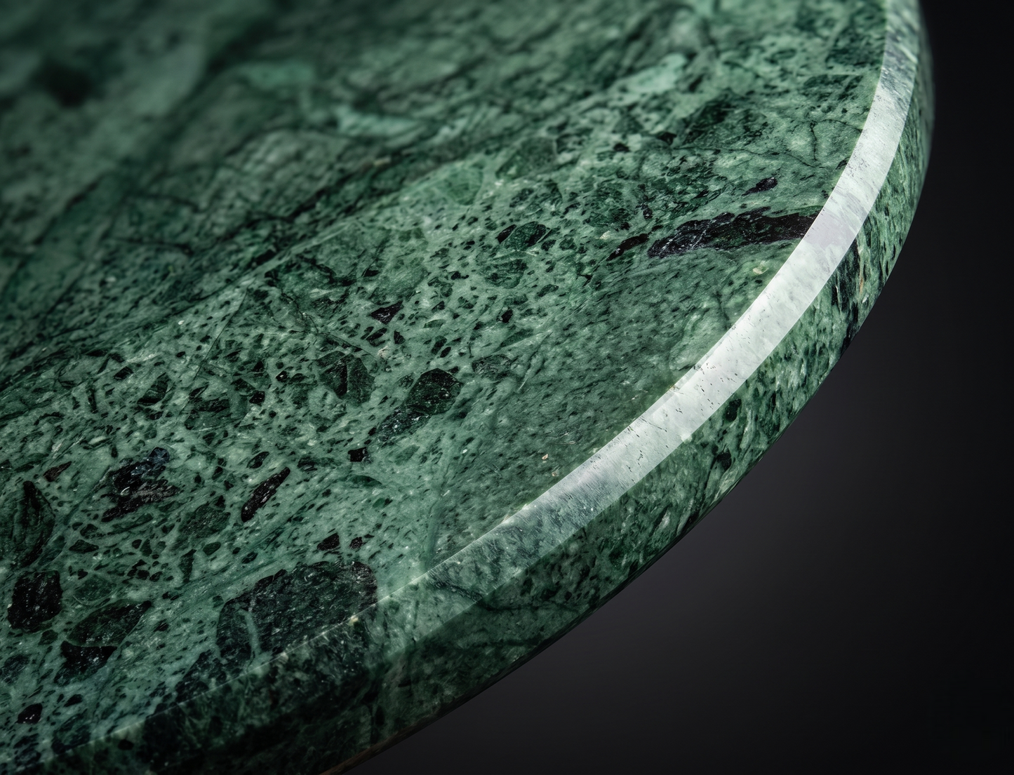 Green Granite Chakla | 9" Inch | Roti Rolling Board