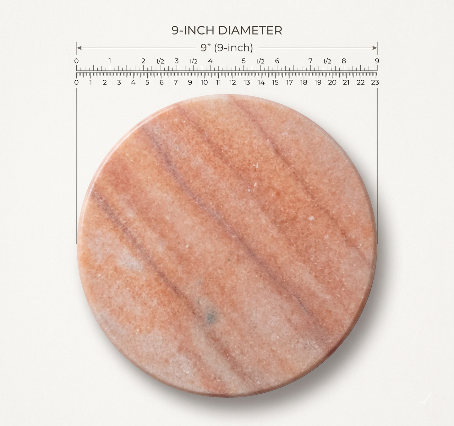 Green Granite Chakla | 9" Inch | Roti Rolling Board
